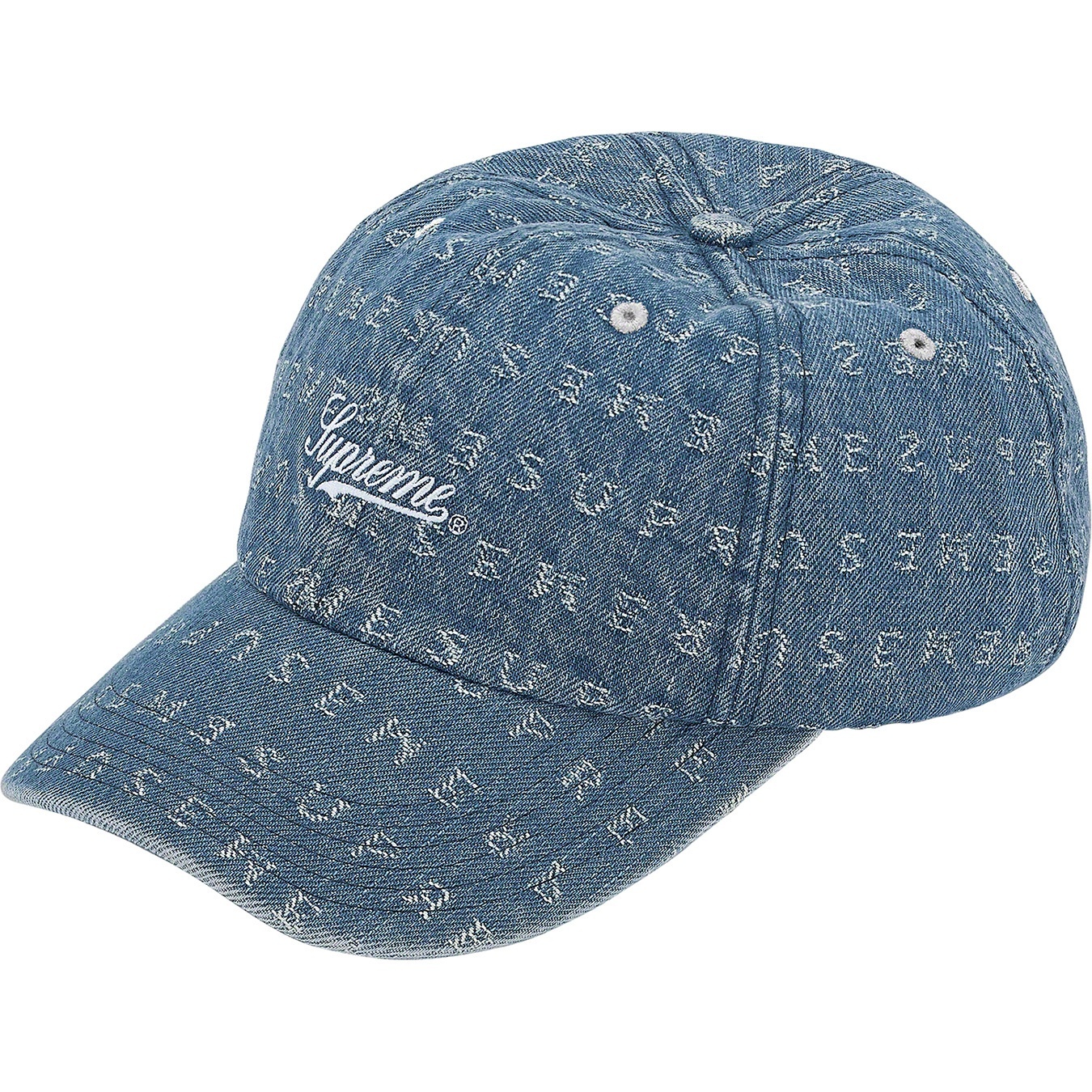 Jacquard Logos Denim 6-Panel view 2